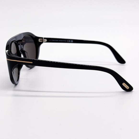 NEW TOM FORD TF1001 01A BLACK UNISEX SUNGLASSES REX-02 FT1001/S TOM FORD EYEWEAR - Picture 5 of 8